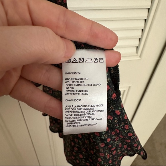 Kimchi Blue Floral Wrap Dress Size M - Picture 6 of 7